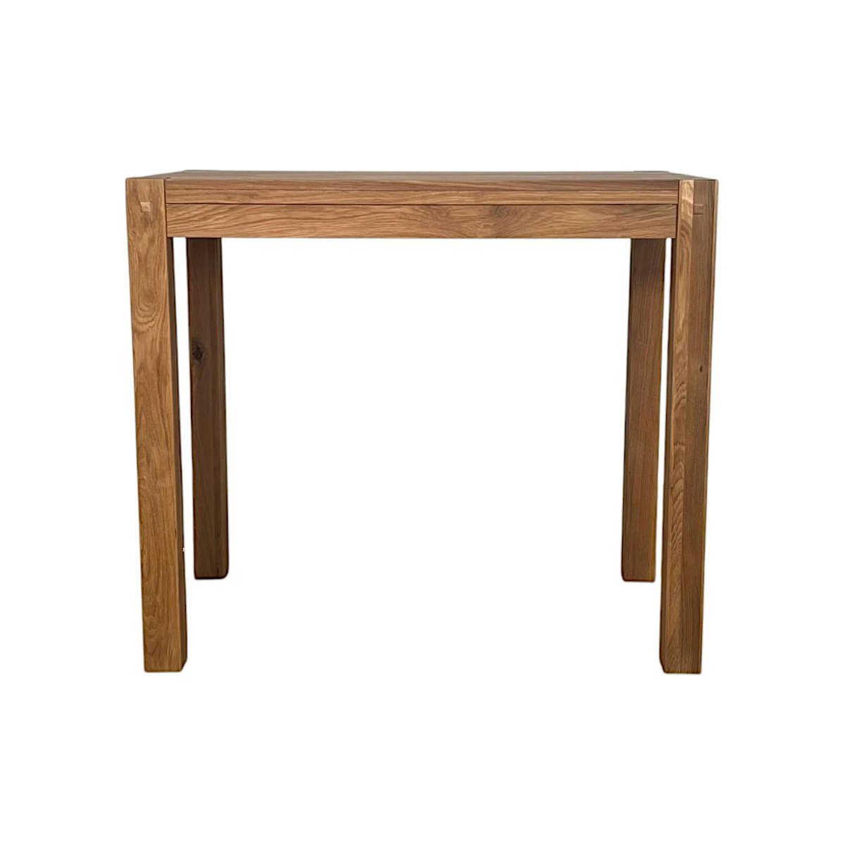 Table haute en chêne massif style campagne FJORD bois naturel, PIER IMPORT