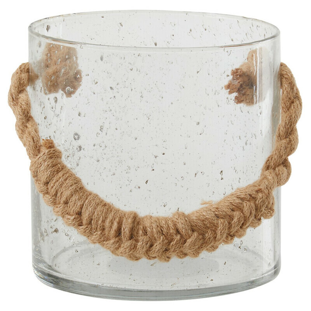 Small Rope Glass Lantern brown , ÉDITÉ