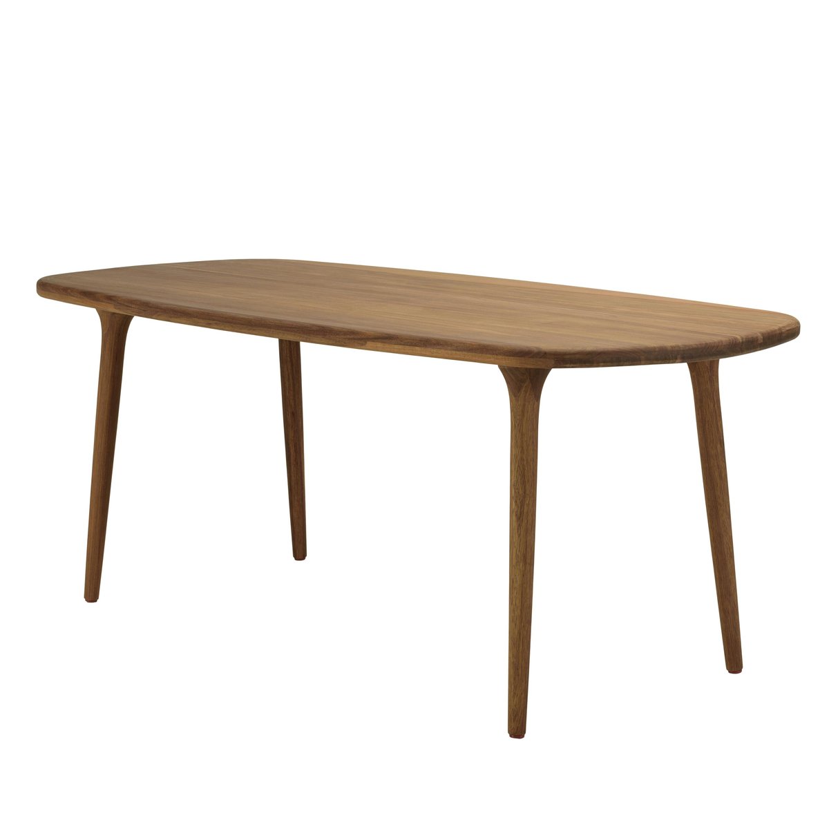 Table de jardin en bois d'Angélique huilé 200x90cm OSTIA bois naturel, PIER IMPORT