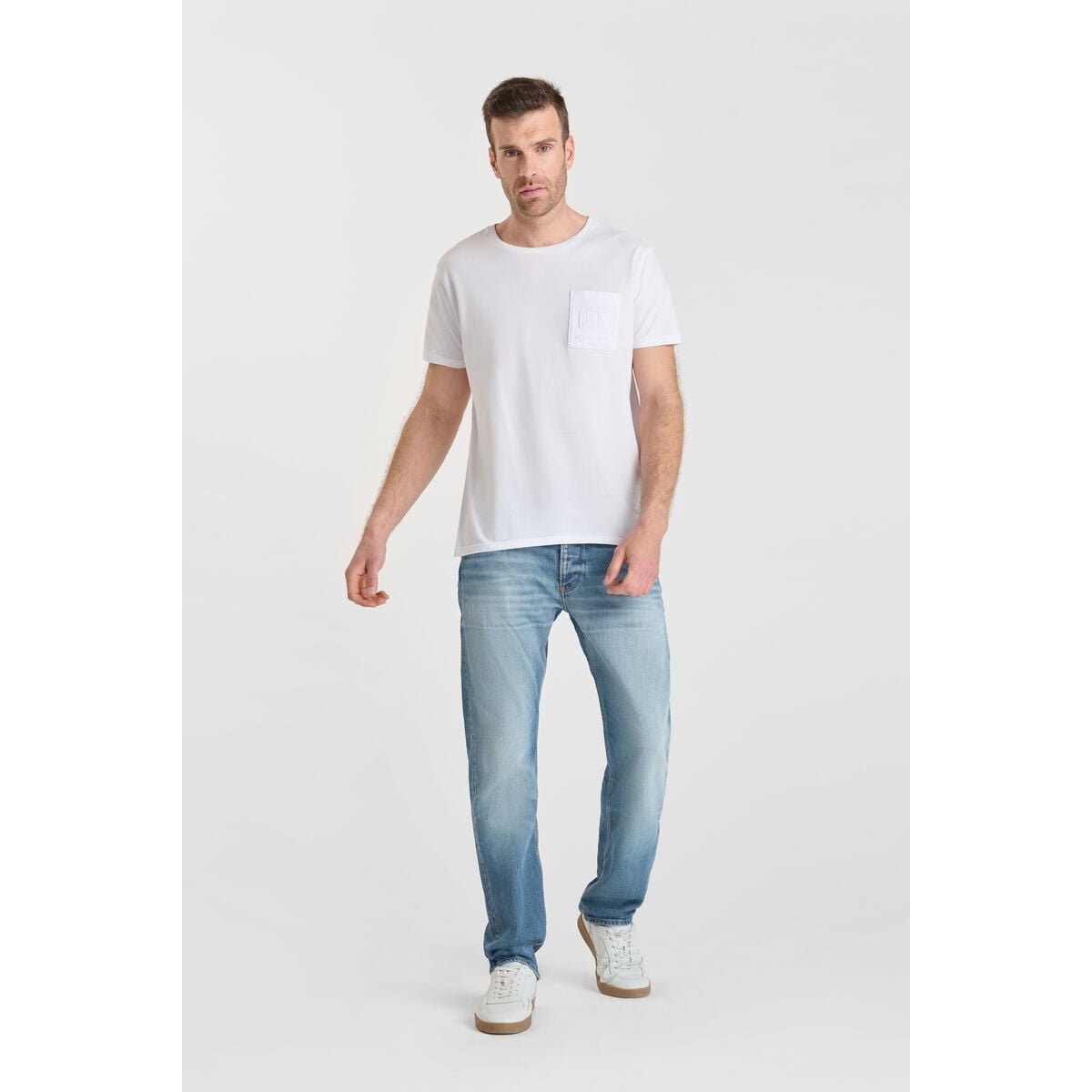 Jeans droite 800/12, longueur 34 blue, LE TEMPS DES CERISES