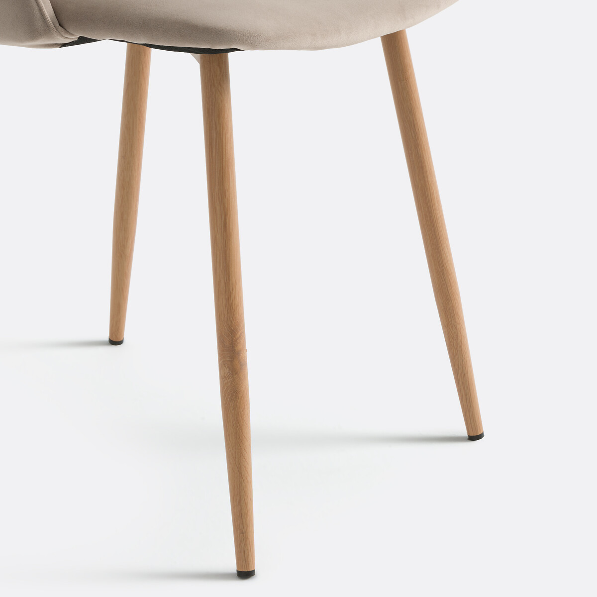 Lote de 2 sillas de mesa Lavergne beige              , LA REDOUTE INTERIEURS
