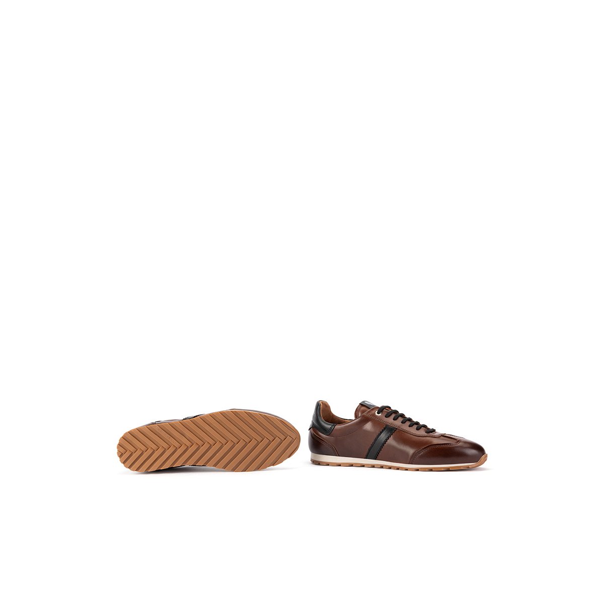 Baskets cuir Coventry cuero, MARTINELLI