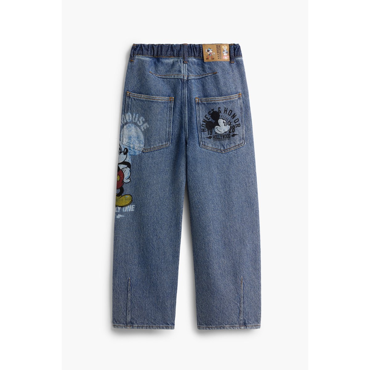 pantalon en jean Mickey™ Mouse Disney™ bleu clair, DESIGUAL