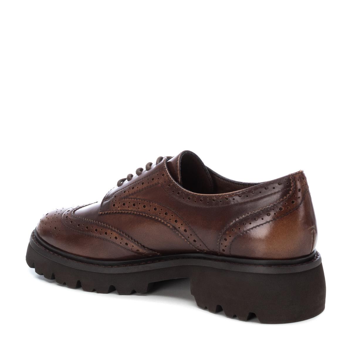 Chaussure Blucher/Derby Plaine Décontractée Lacets brun, CARMELA