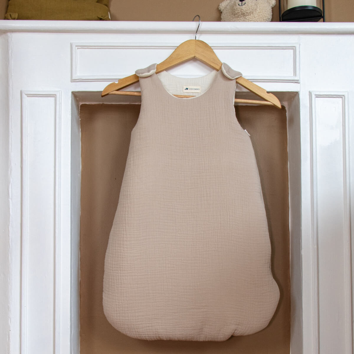 Gigoteuse gaze de coton BEIGE TOG 2 beige, COCOEKO
