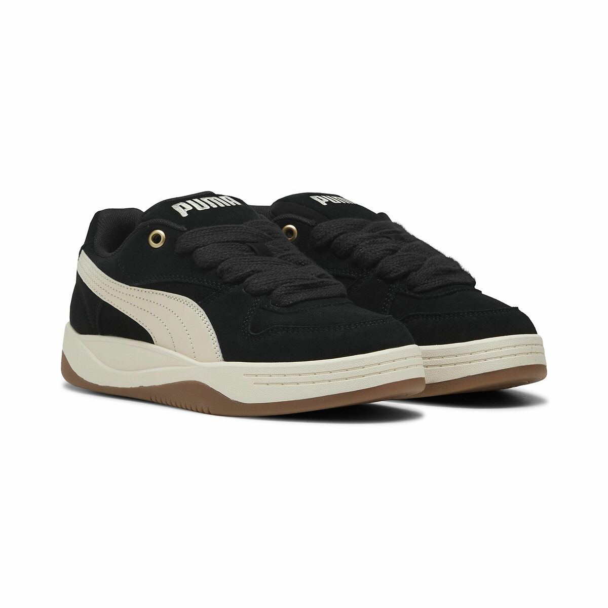 Baskets Park Luna Suede noir/écru, PUMA