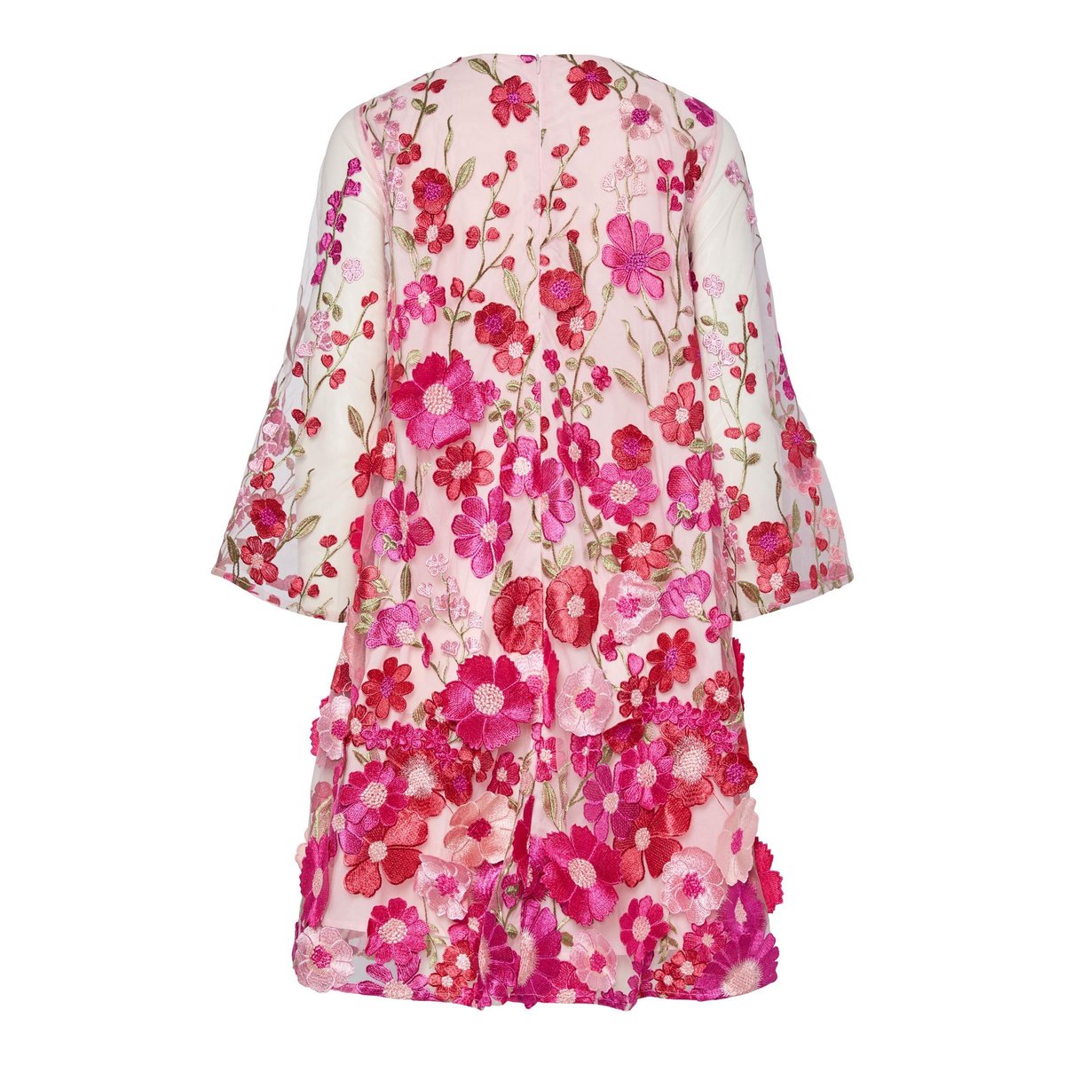Robe Mi-Longue fuchsia purple, YAS