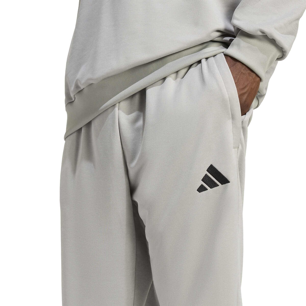 Big Logo Tracksuit grey marl, ADIDAS SPORTSWEAR