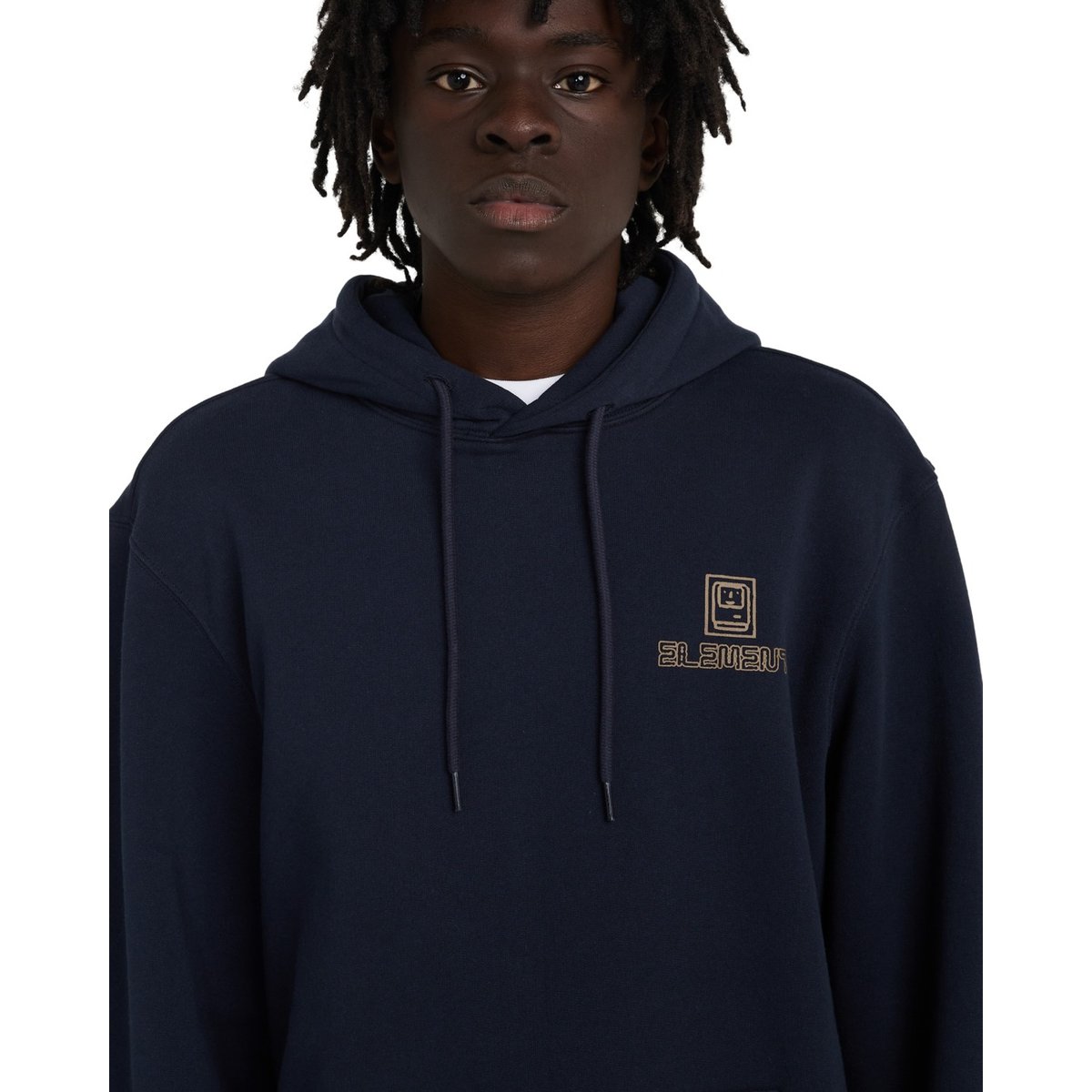 Sweat à capuche INNER WORKINGS bleu eclipse navy, ELEMENT