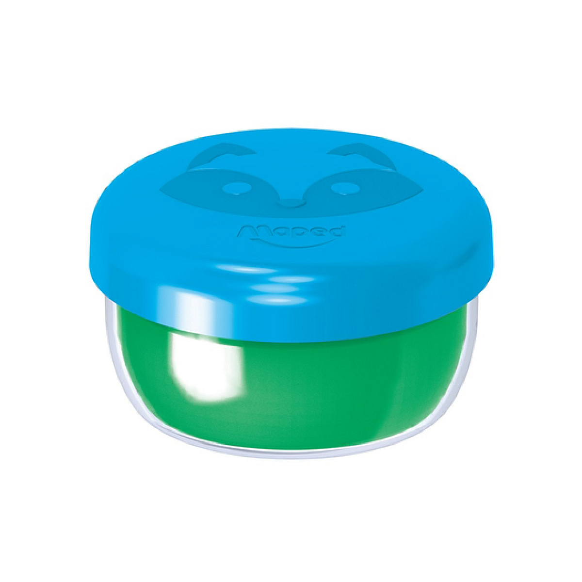 Peinture au doigt 4 pots pour les petits bleu, MAPED