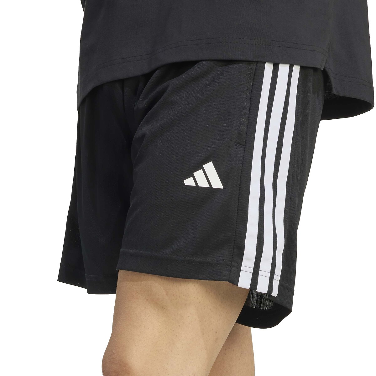 Short piqué 3 bandes, WORKOUT ESSENTIALS noir, adidas Performance