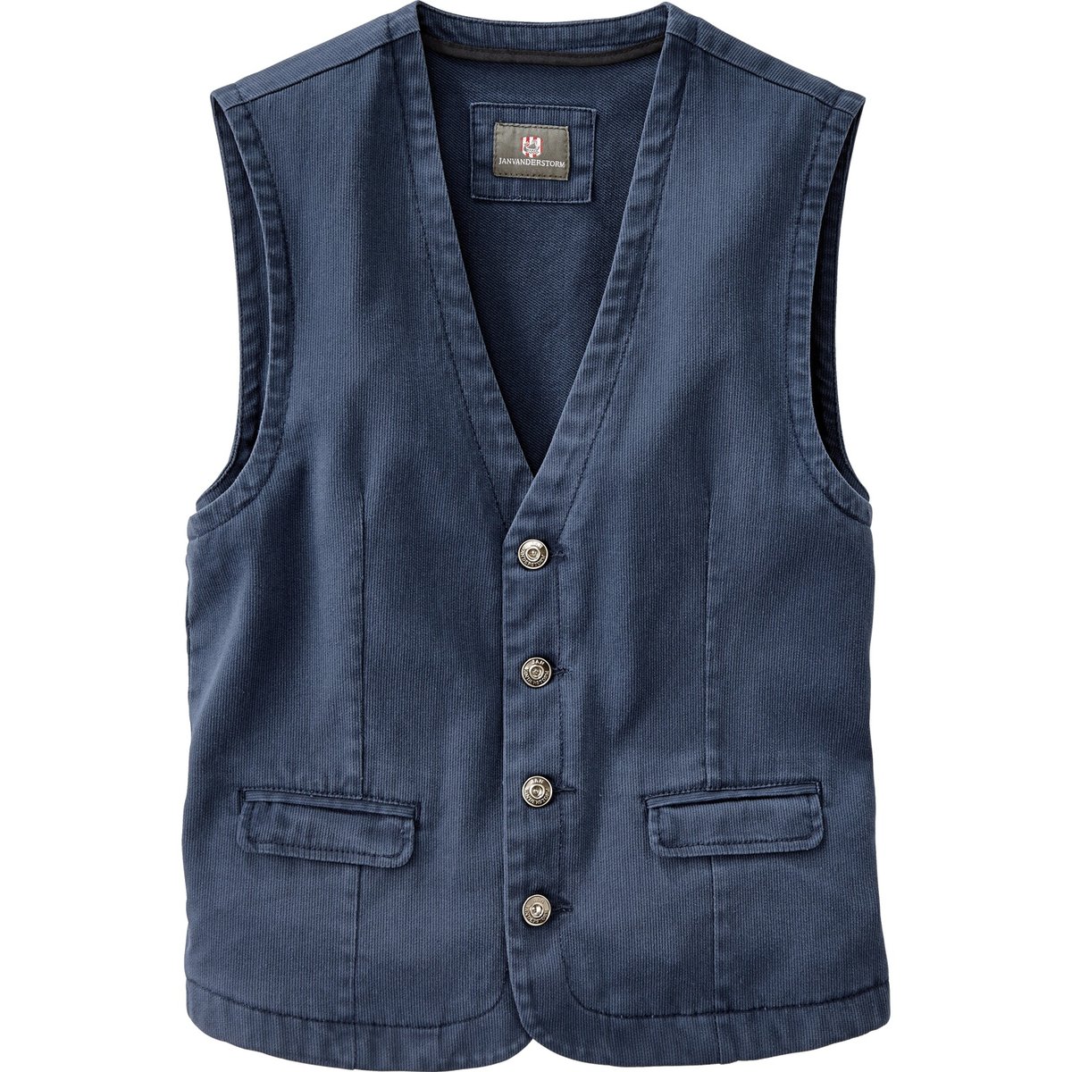 Gilet TORELL bleu, JAN VANDERSTORM