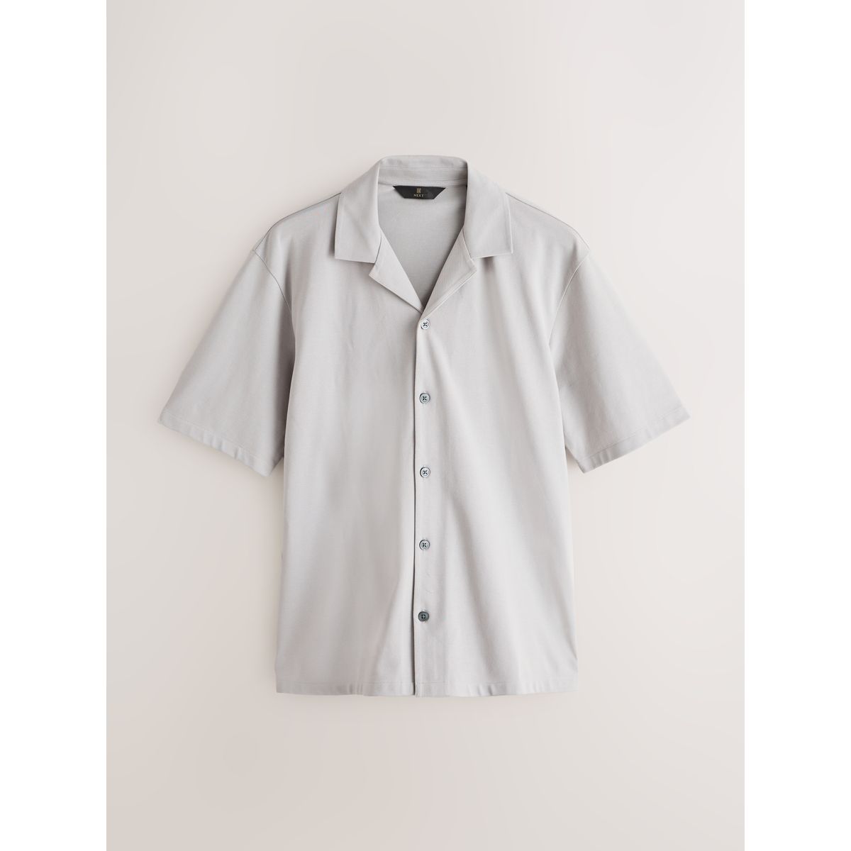 Chemise en jersey à col revers, lot de 3 bleu marine/gris/blanc, NEXT