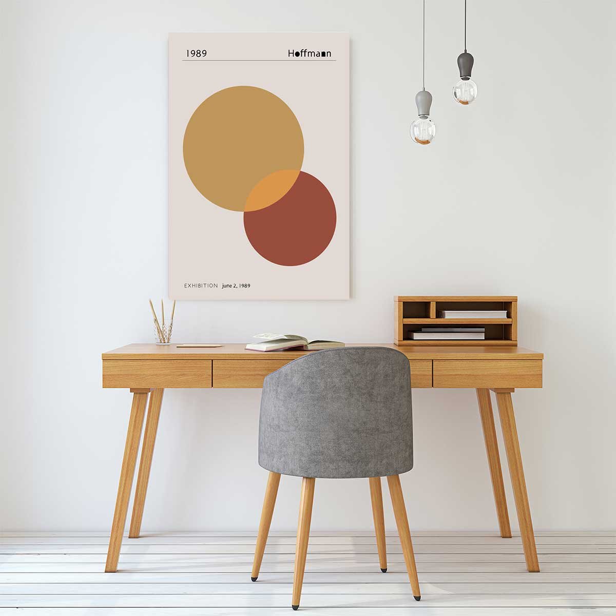 Tableau hoffman 1989 tableau alu dibond, HEXOA