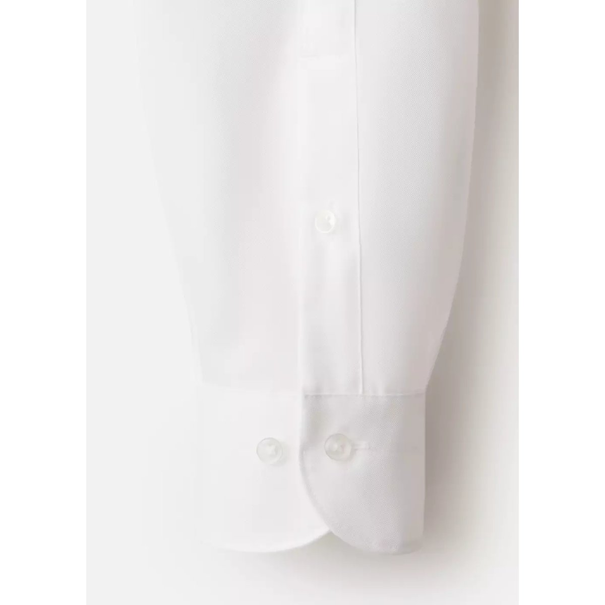 Chemise costume slim fit coton blanc, MANGO MAN
