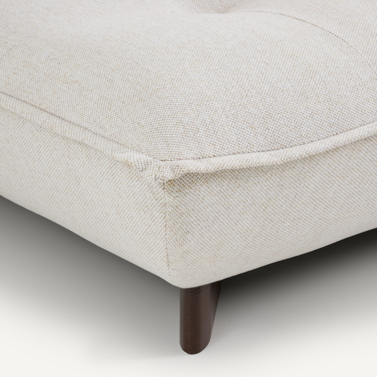 Banquette modulable en tweedé, KAORI ivoire, AM.PM