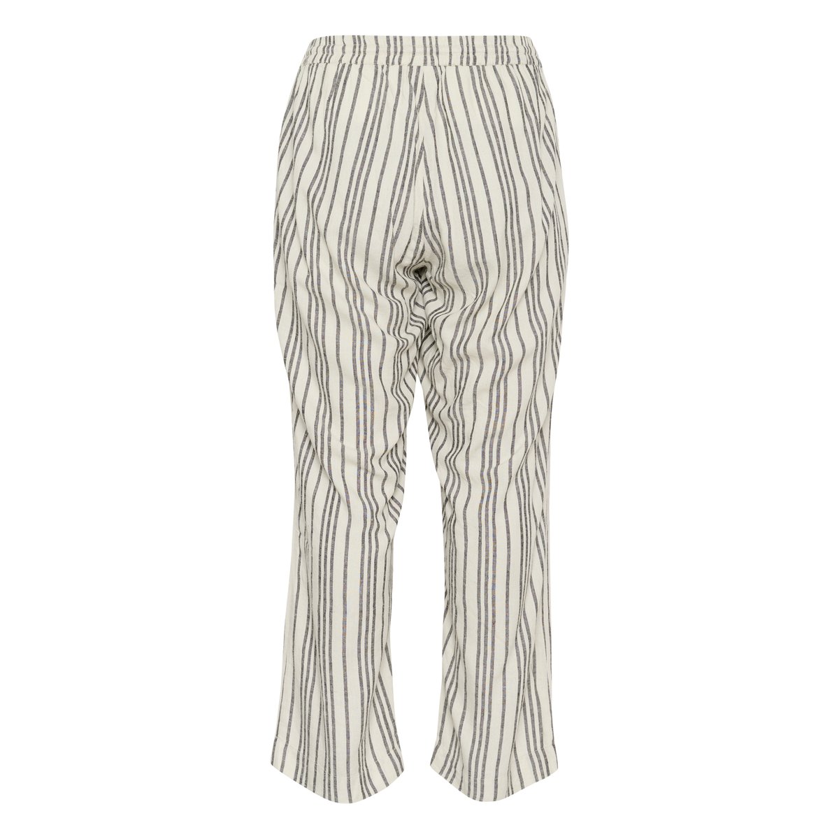 Pantalon de costume gris moonstruck/noir rayé, KAFFE CURVE