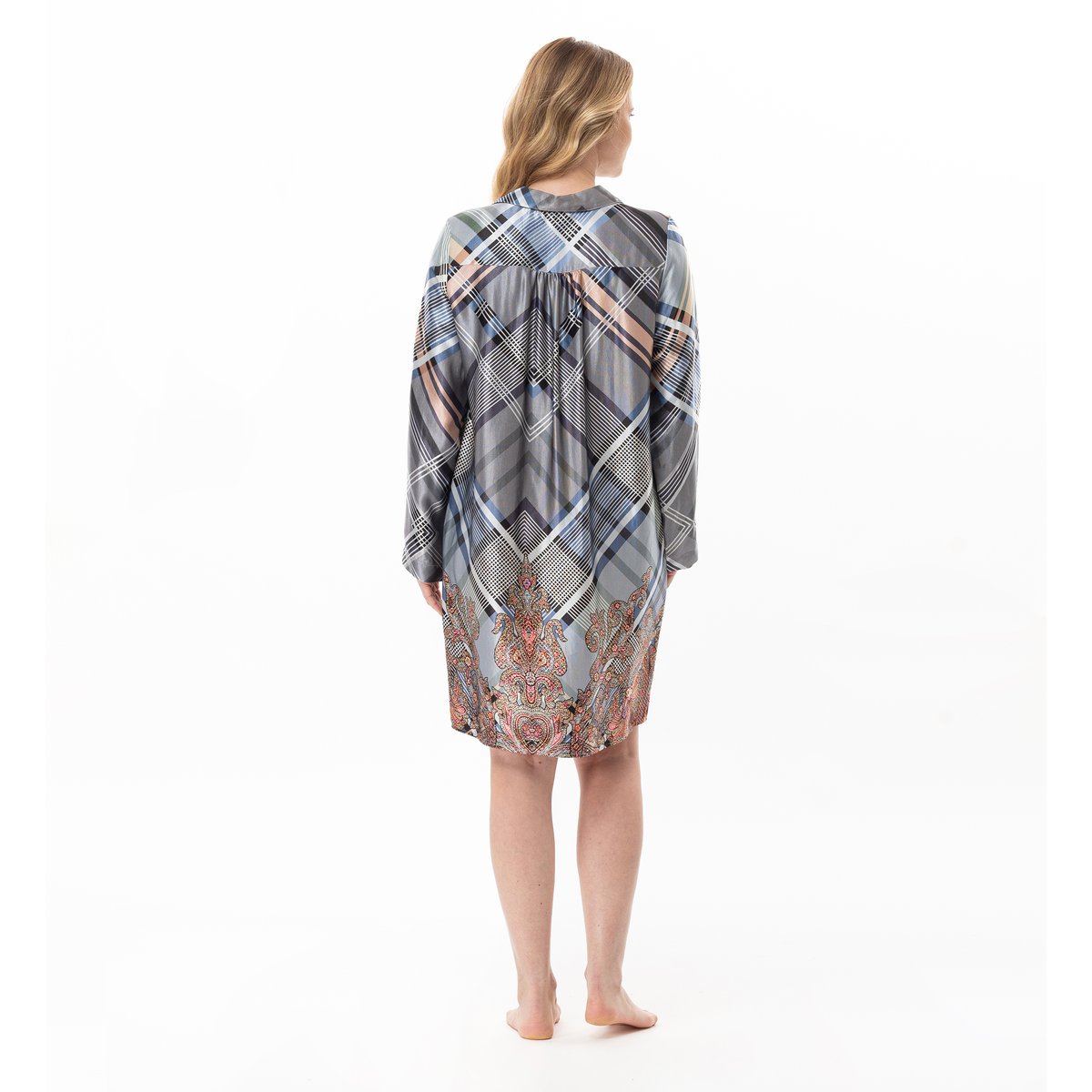 Chemise de nuit en viscose BRADLEY 101 multicolore, LE CHAT