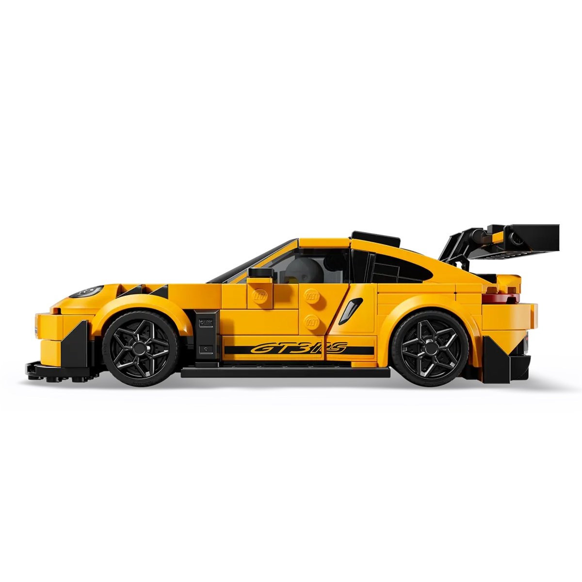 LEGO Speed Champions - Porsche 911 GT3 RS - Modèle de Supercar 77239 jaune, LEGO