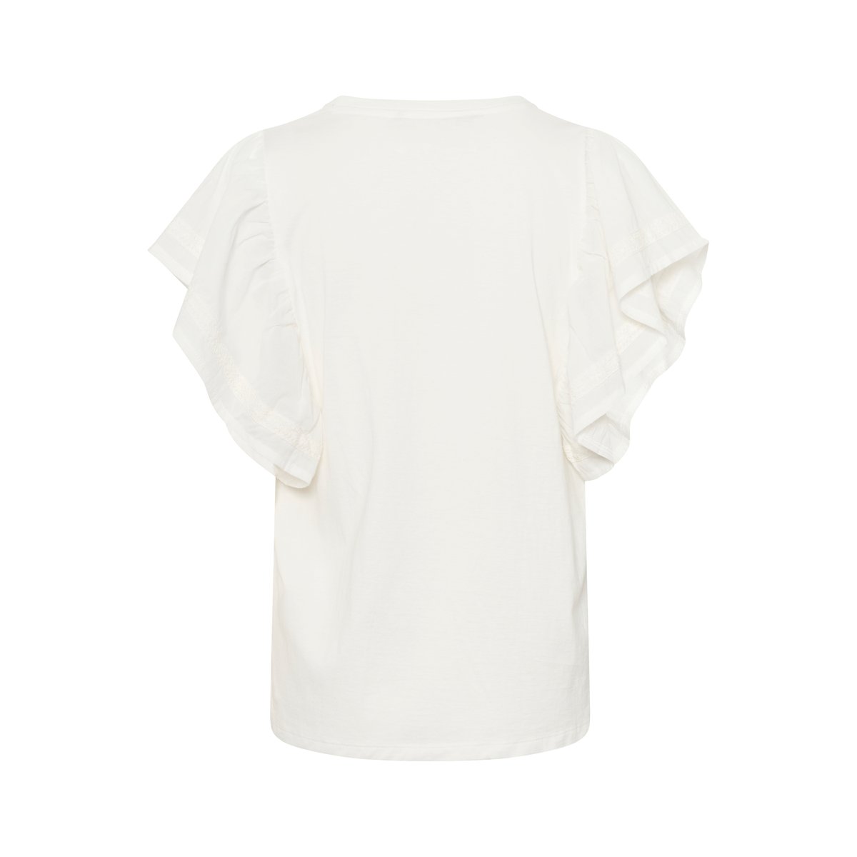 T-shirt blanc spring gardenia, CULTURE