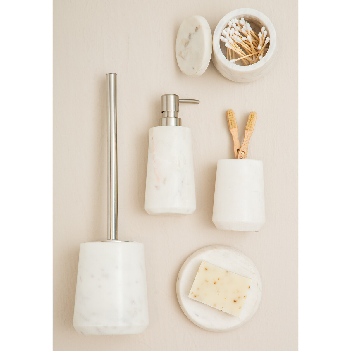 Marble Soap Dish white, SO'HOME