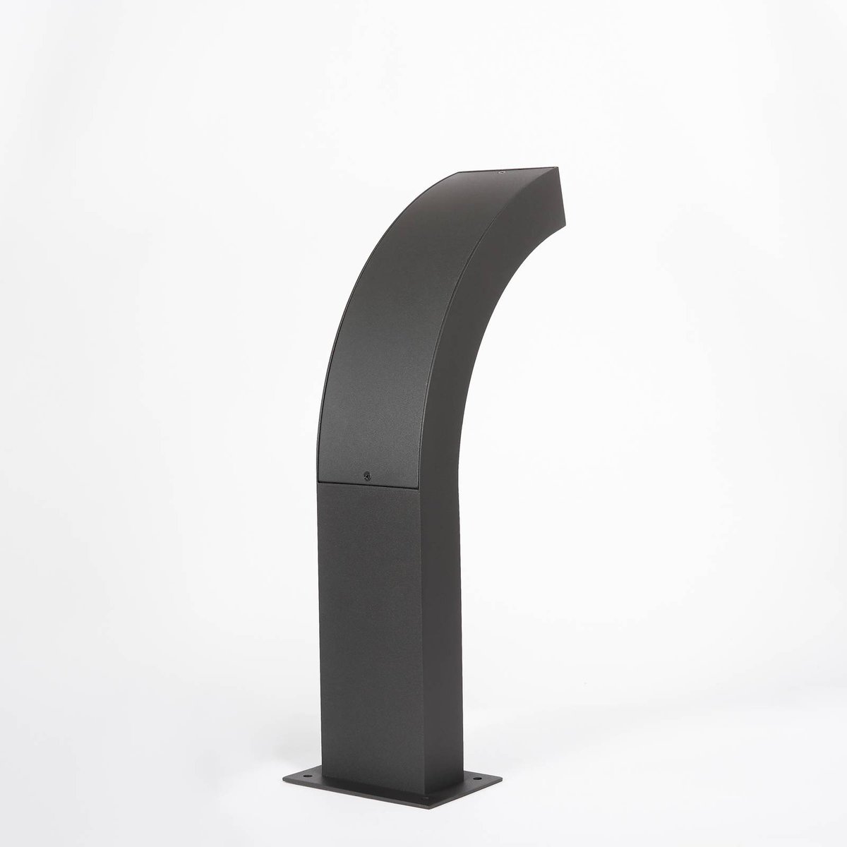 Luminaire extérieur en aluminium moderneLED gris graphite, blanc transparent, LUCANDE