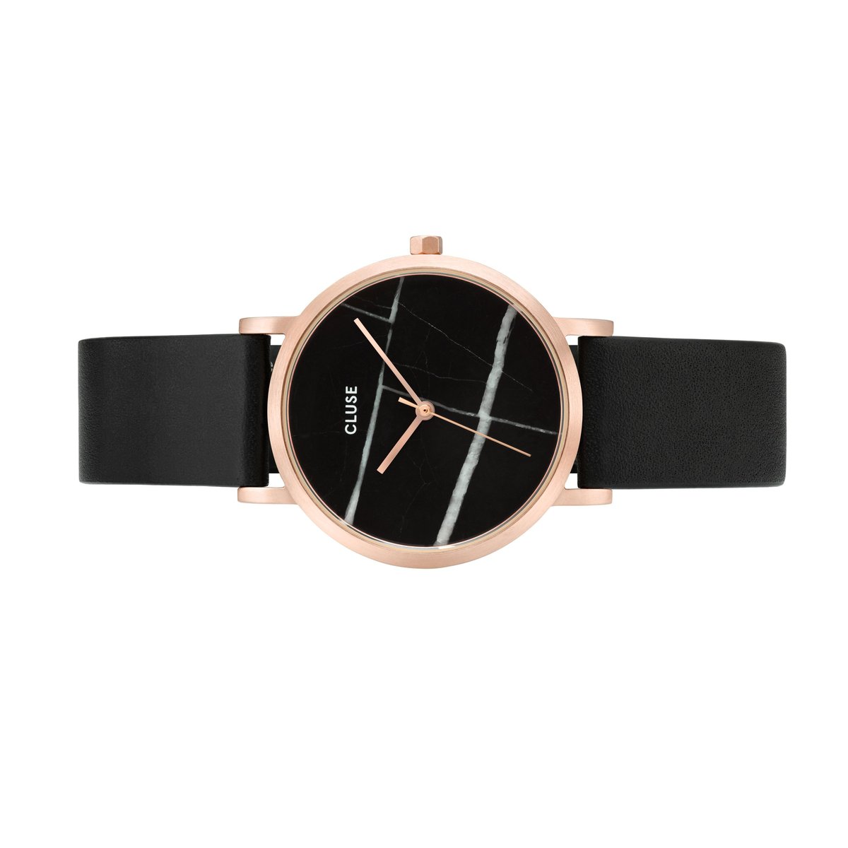 Montre Analogique LA ROCHE PETITE doré rose noir noir, CLUSE