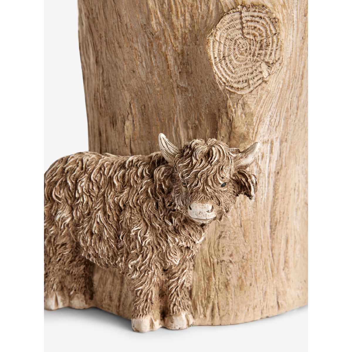 Pot à ustensiles vache hamish naturel, NEXT