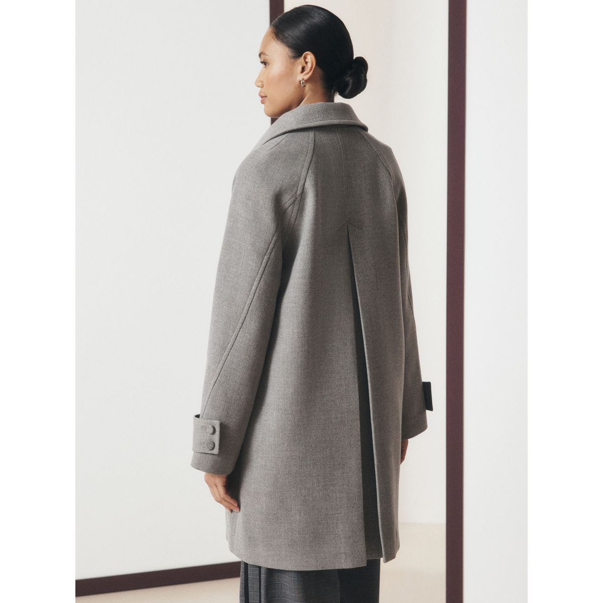 Manteau dolly classique gris, NEXT
