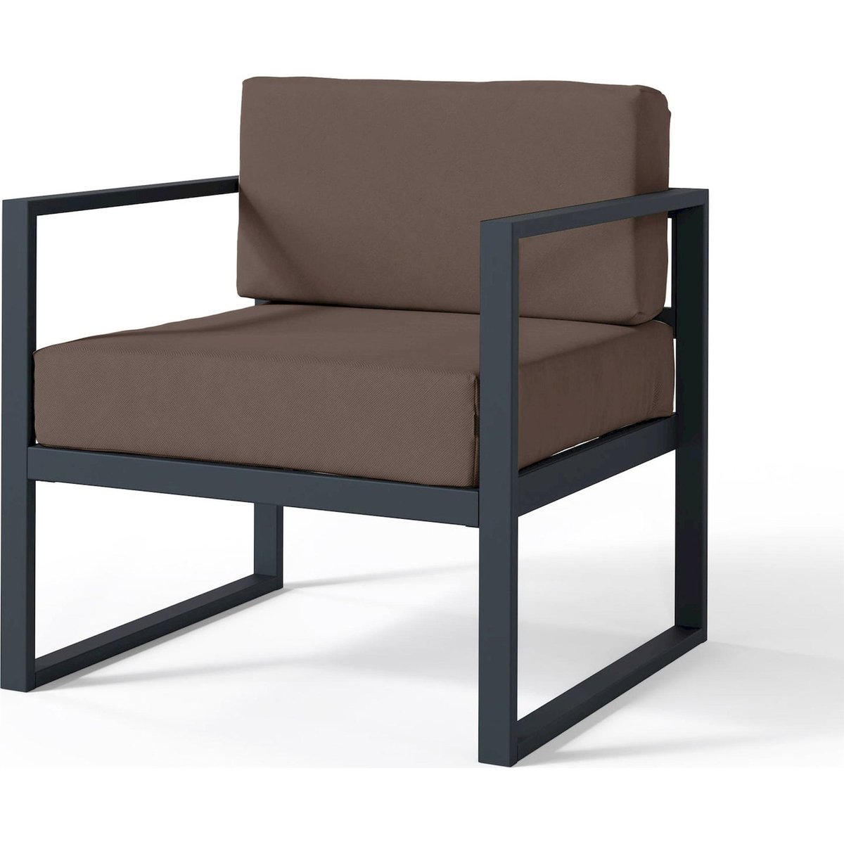 Fauteuil de jardin en tissu déperlant DYWILLY beige clair garden, RECOLLECTION