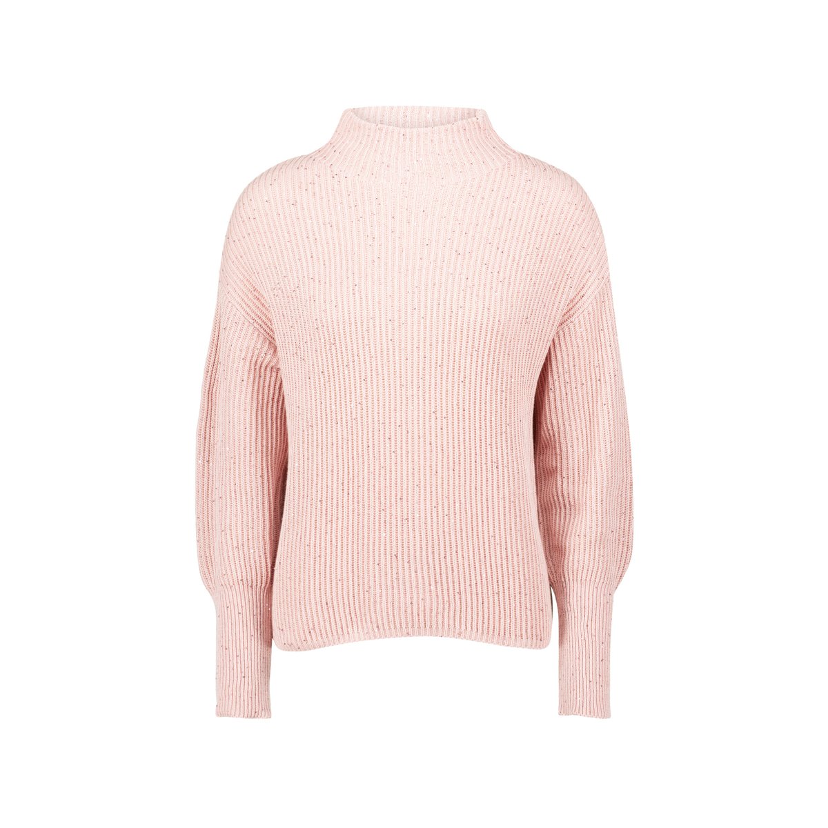 Pull en maille mit pailletten rosros, ZERO