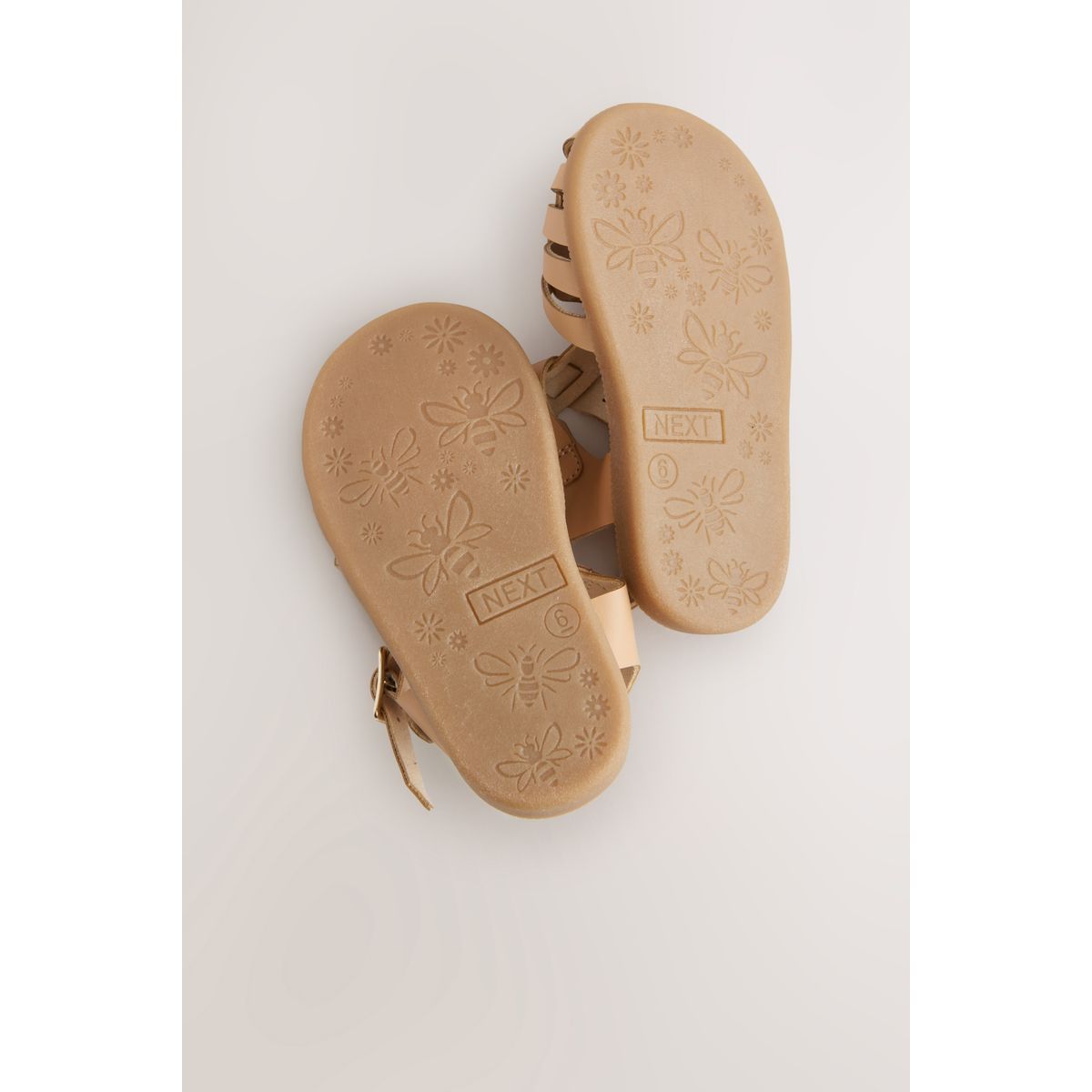 Sandales fisherman marron fauve, NEXT