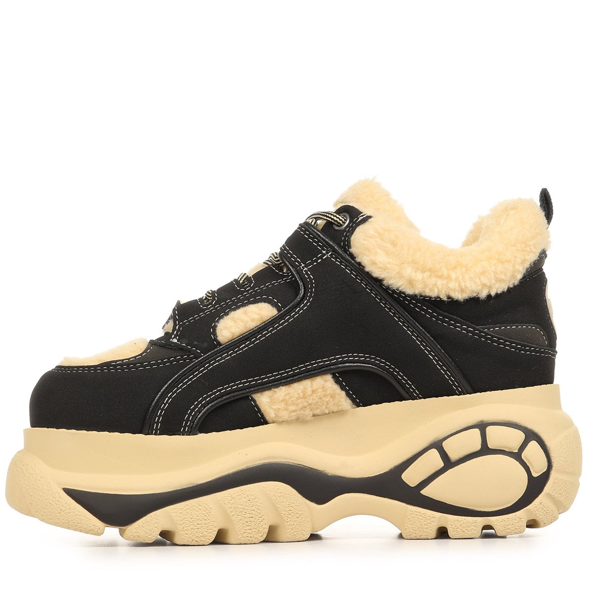 Baskets REV WARM black cream, BUFFALO