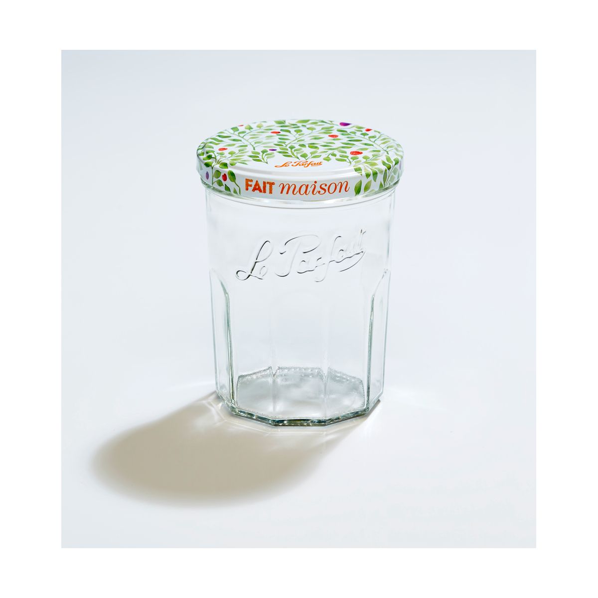 Pot de confiture confiture 385ml lot de 6 transparent, LE PARFAIT