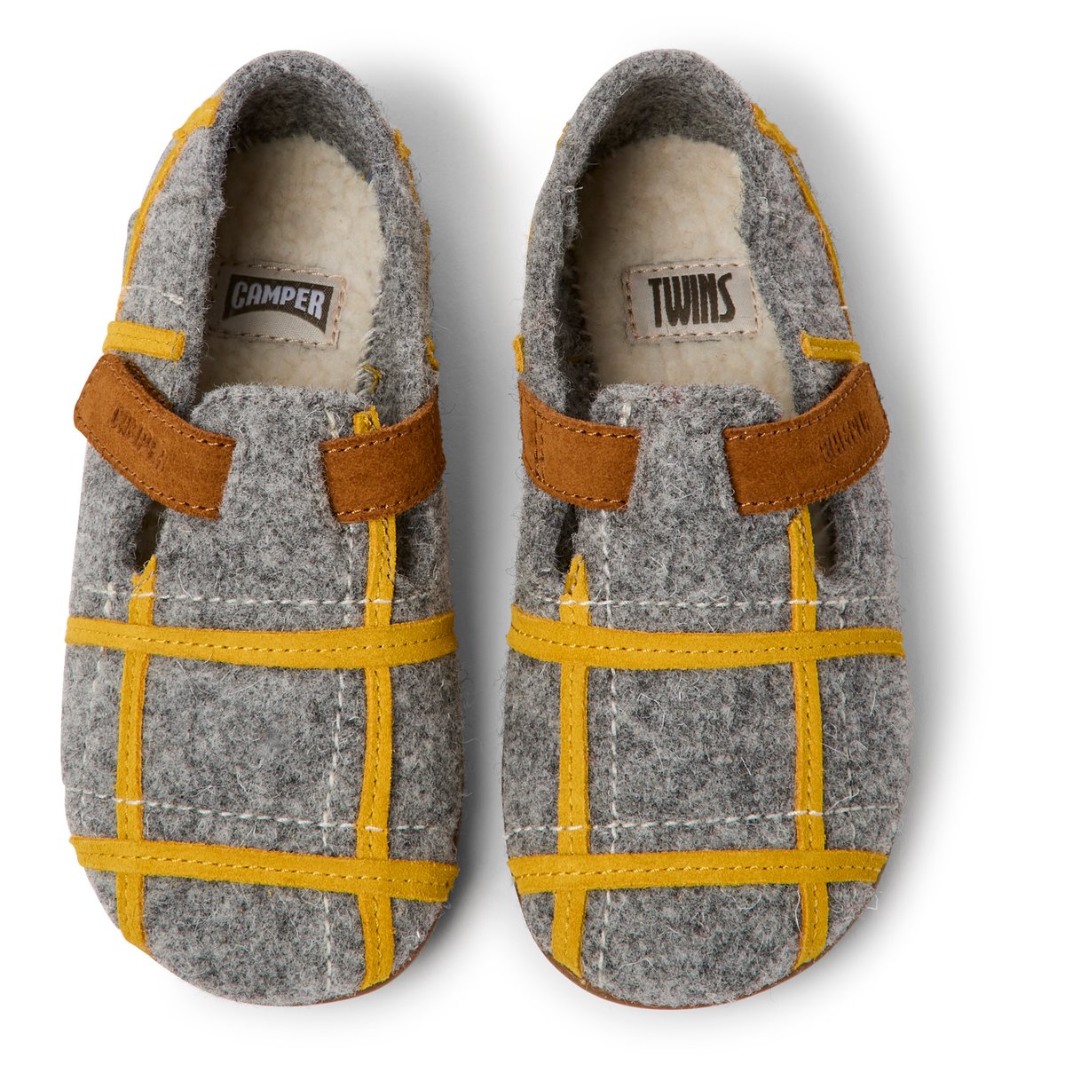 Chaussons Tws Kids gris, CAMPER