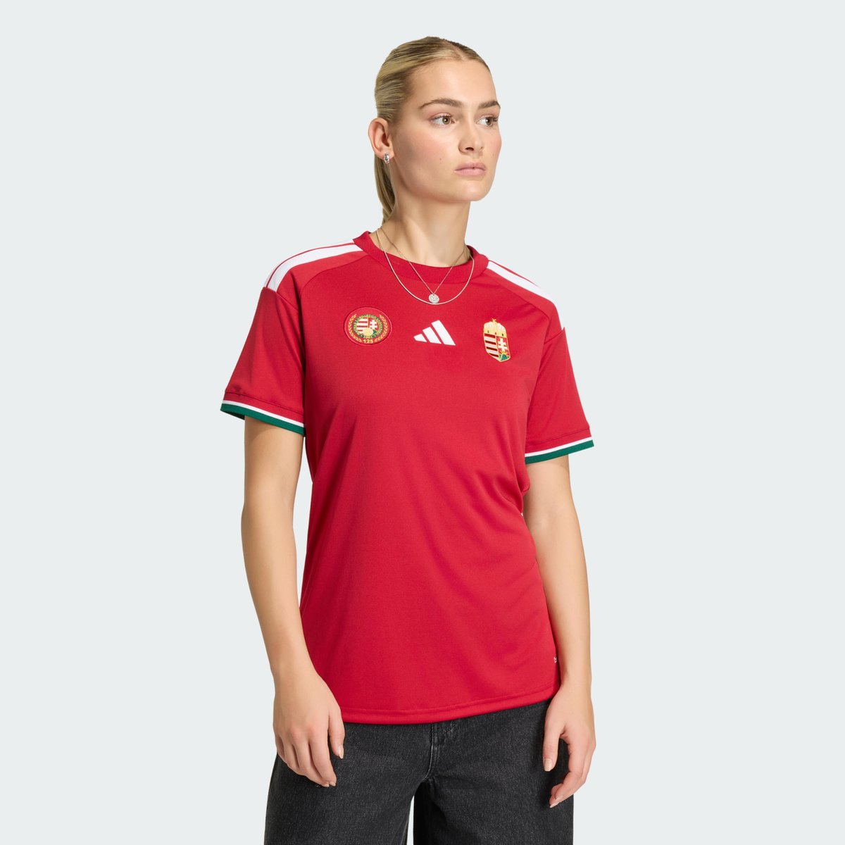 Maillot Domicile Hongrie 26 Maillot Domicile Hongrie 26 team victory red, adidas Performance
