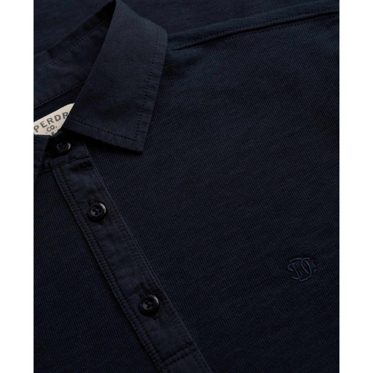 Rugby Top Classic Coupe Oversize bleu marine éclipse, SUPERDRY