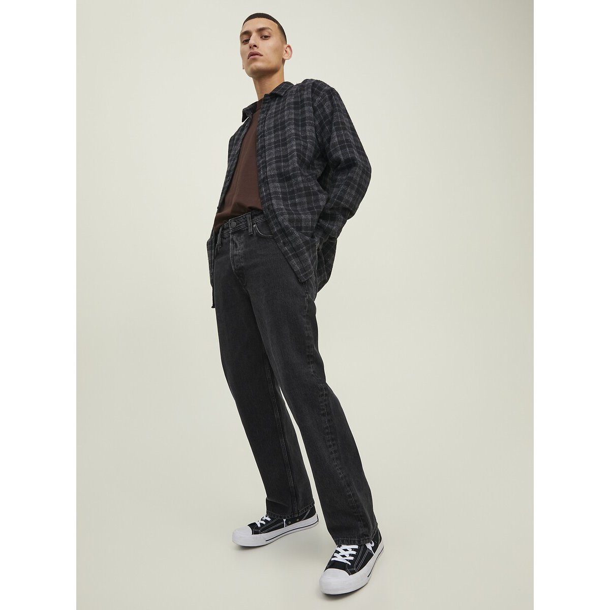 Jean droit, EDDIE denim black, JACK & JONES