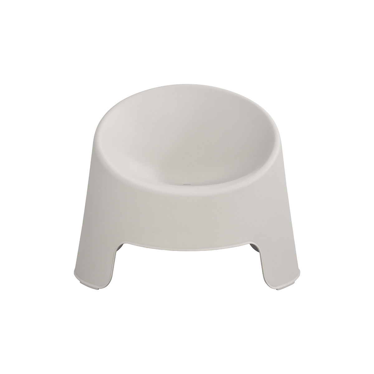 Fauteuil de jardin en résine Beige BARBARA grège, WILSA GARDEN