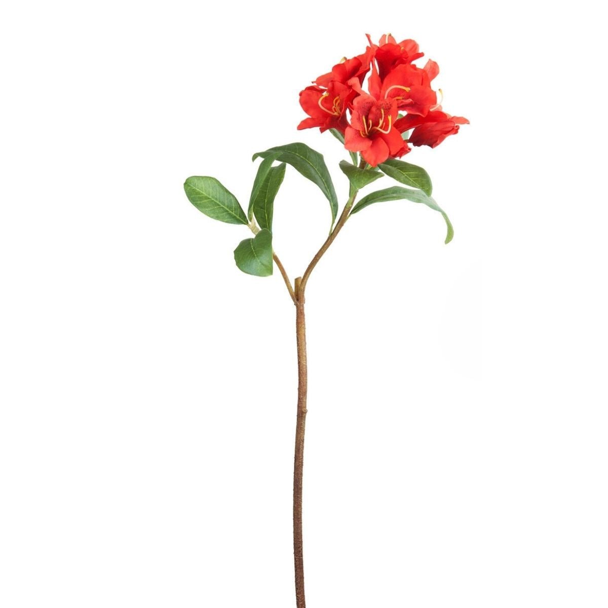 Tige de rhododendron artificielle H57 corail, SIA DECO