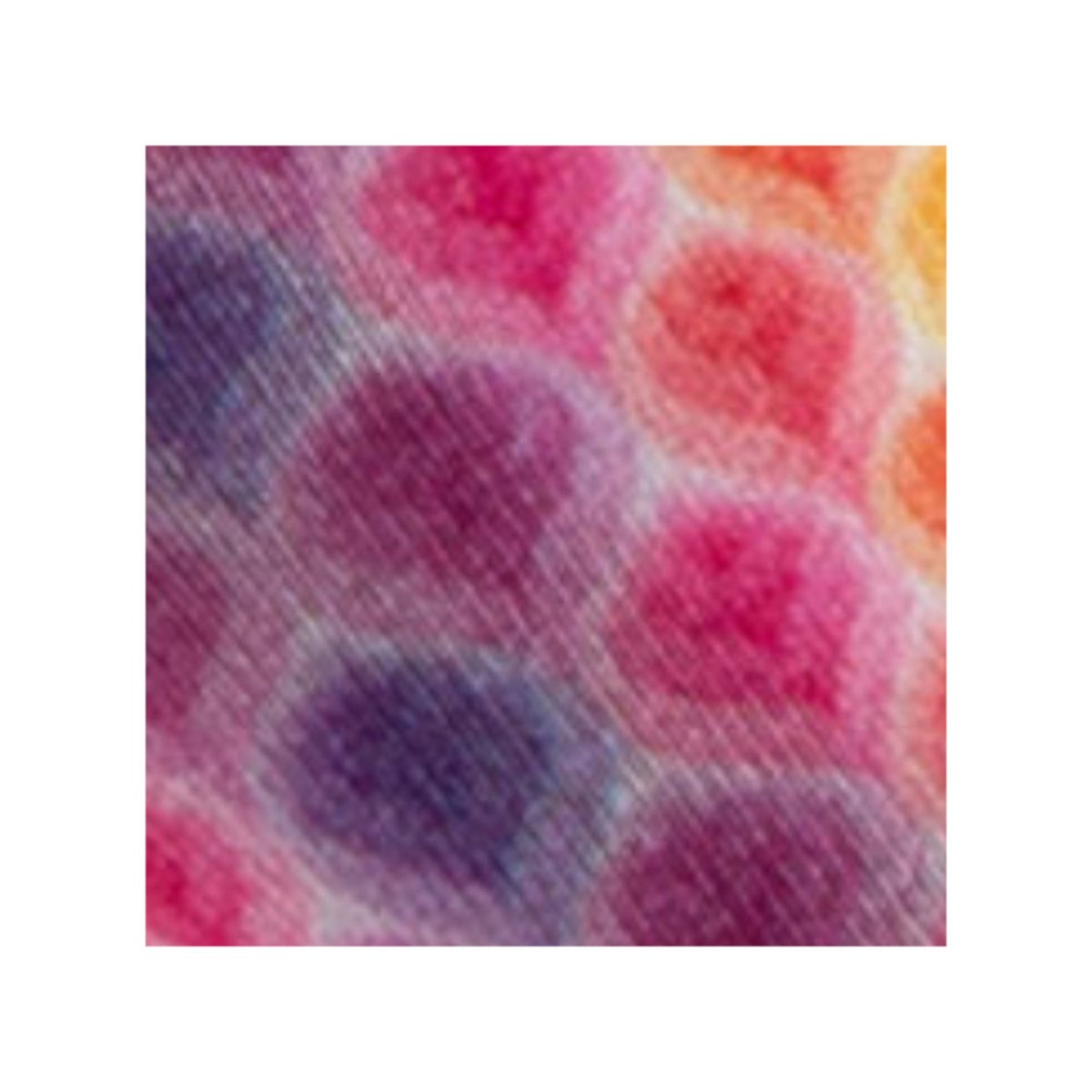 Mi-chaussettes imprimées Femme motif abstrait viscose de bambou fuchsia orange violet, KINDY