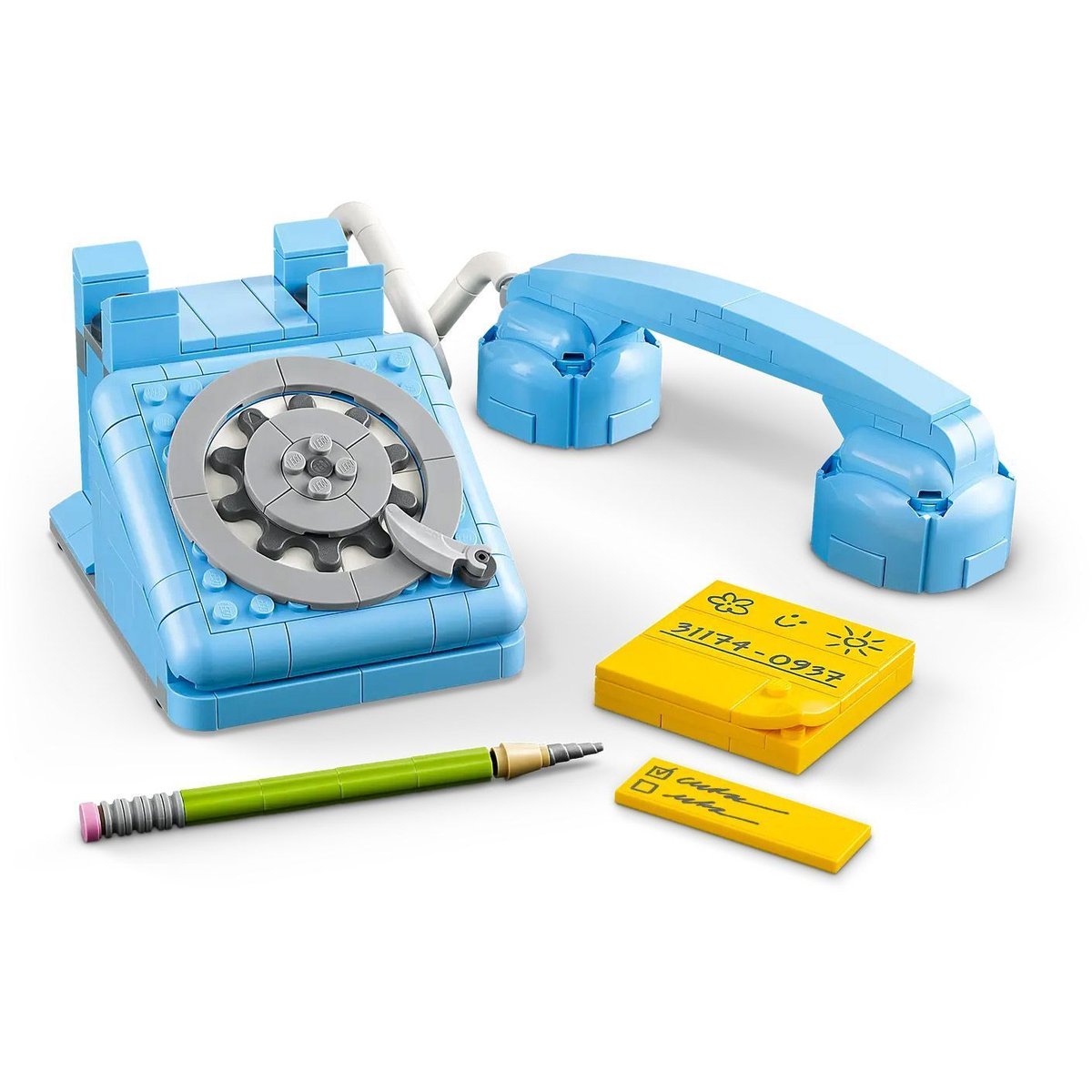 LEGO Creator - Le téléphone rétro - 31174 bleu, LEGO