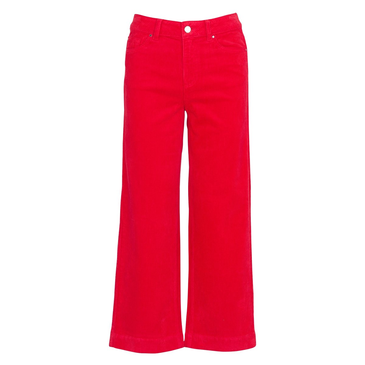 Pantalon en velours côtelé TRISTAN rouge, Maison 123