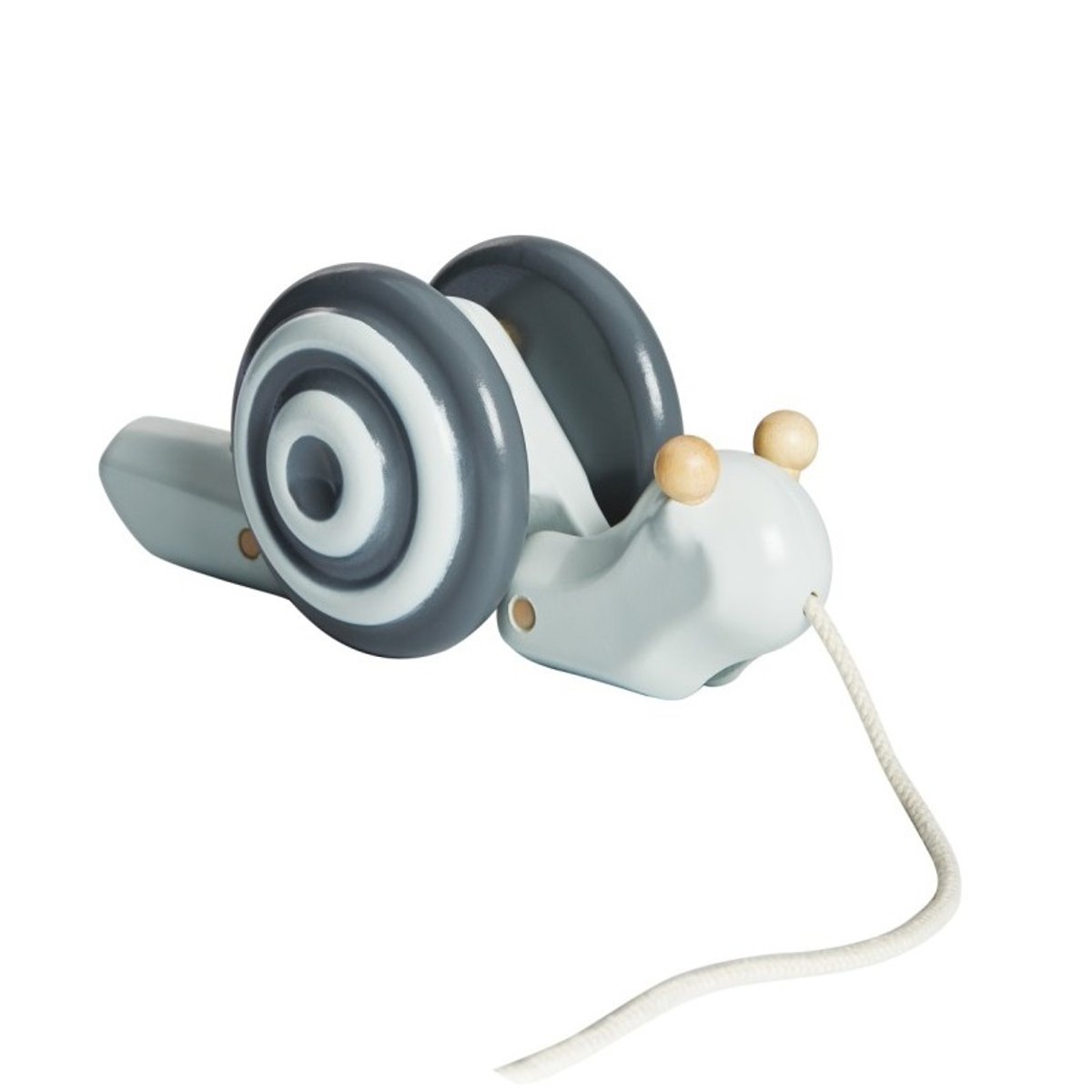 Escargot à tirer beige, PLAN TOYS