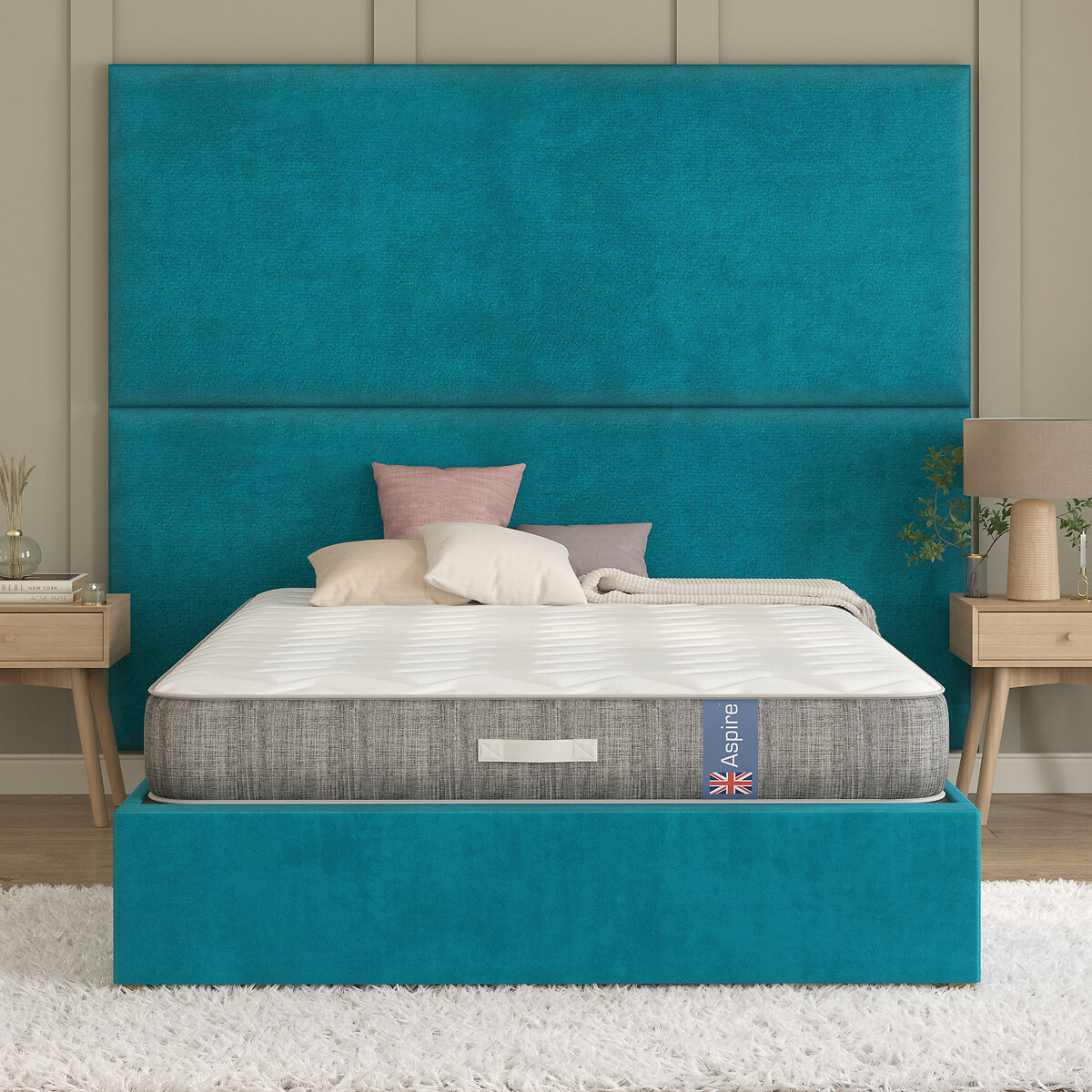 Pocket+ Natural Sleep Mattress white, ASPIRE