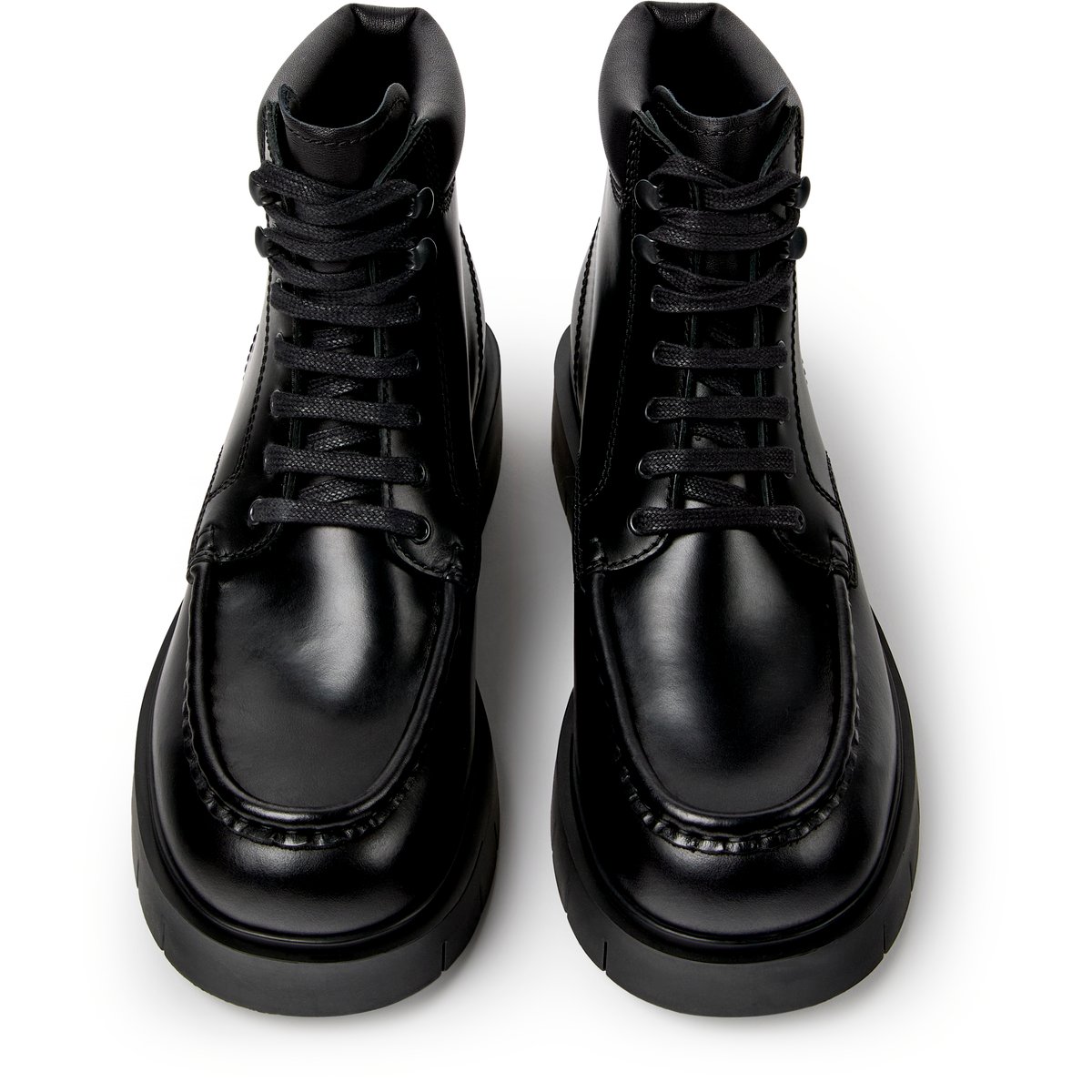 Bottines acets Alaro Smooth Leather noir 002, CAMPER