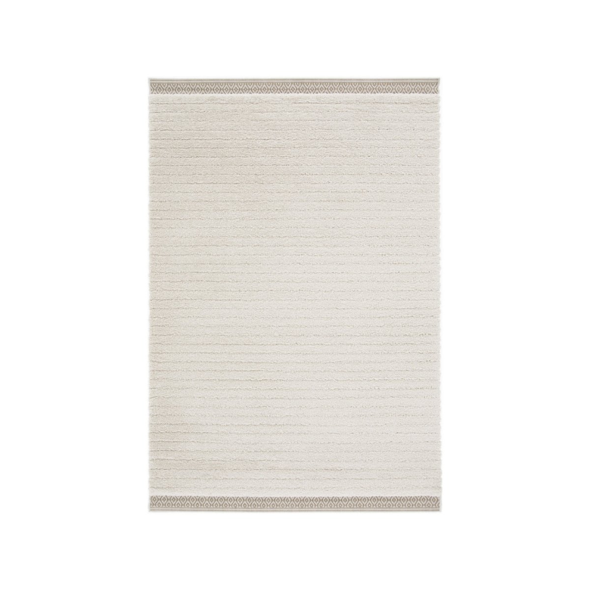 Tapis poils courts style moderne, NUBIO beige, BOBOCHIC