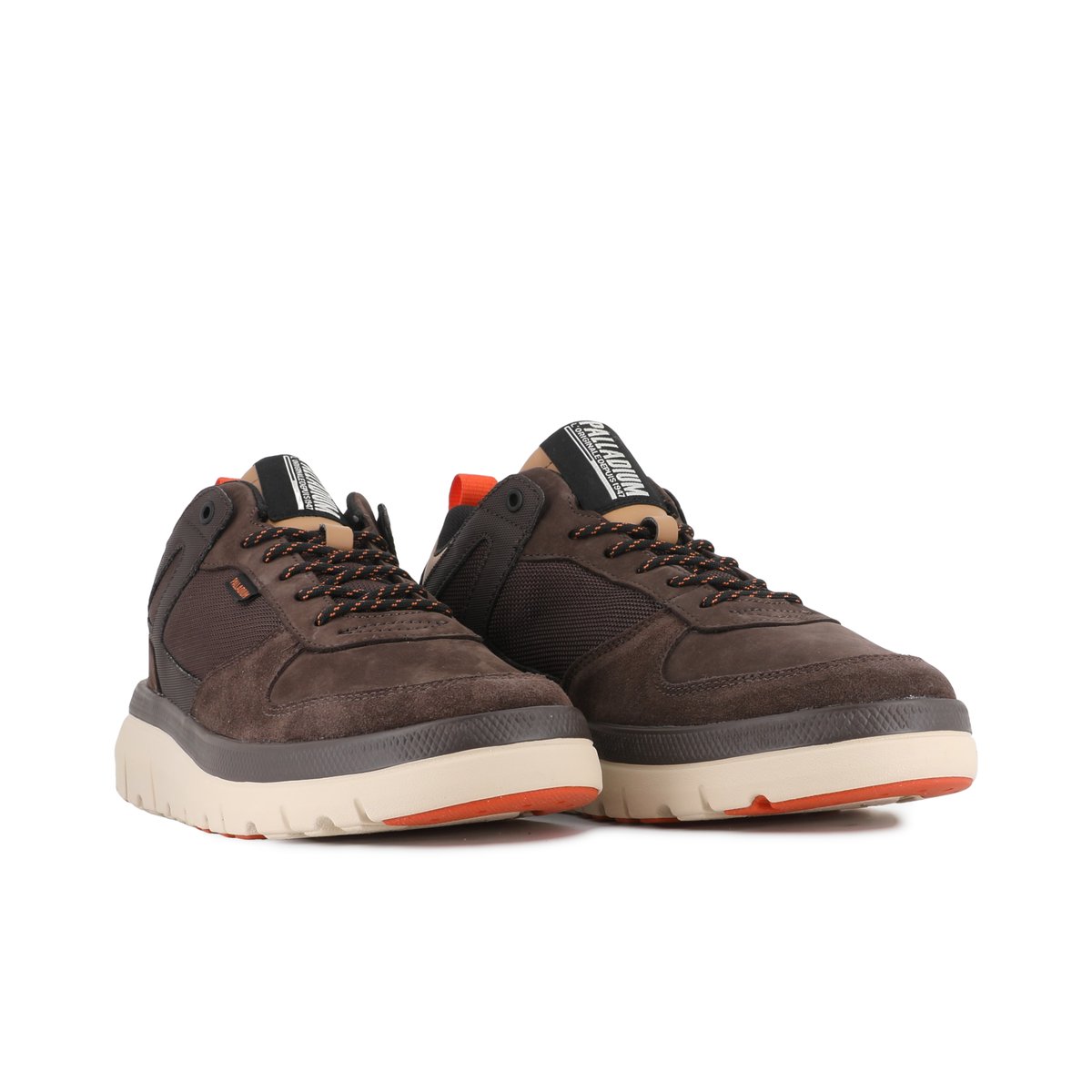 Baskets Pallaflex Lo Mix marron-dark cocoa, PALLADIUM