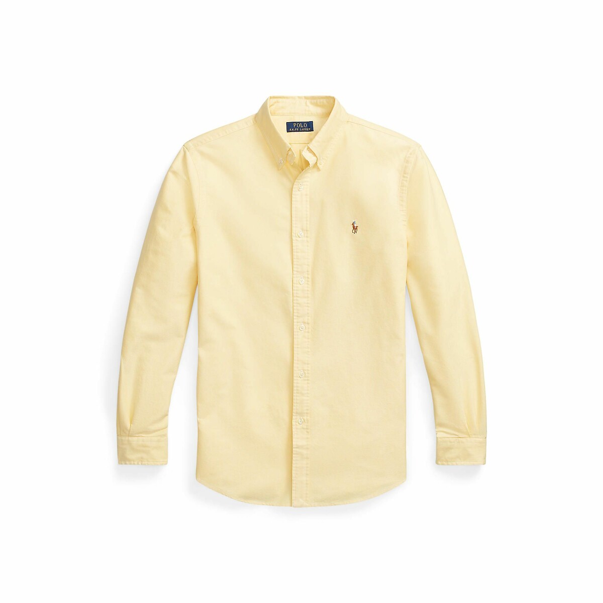Chemise Oxford ajustée jaune, POLO RALPH LAUREN