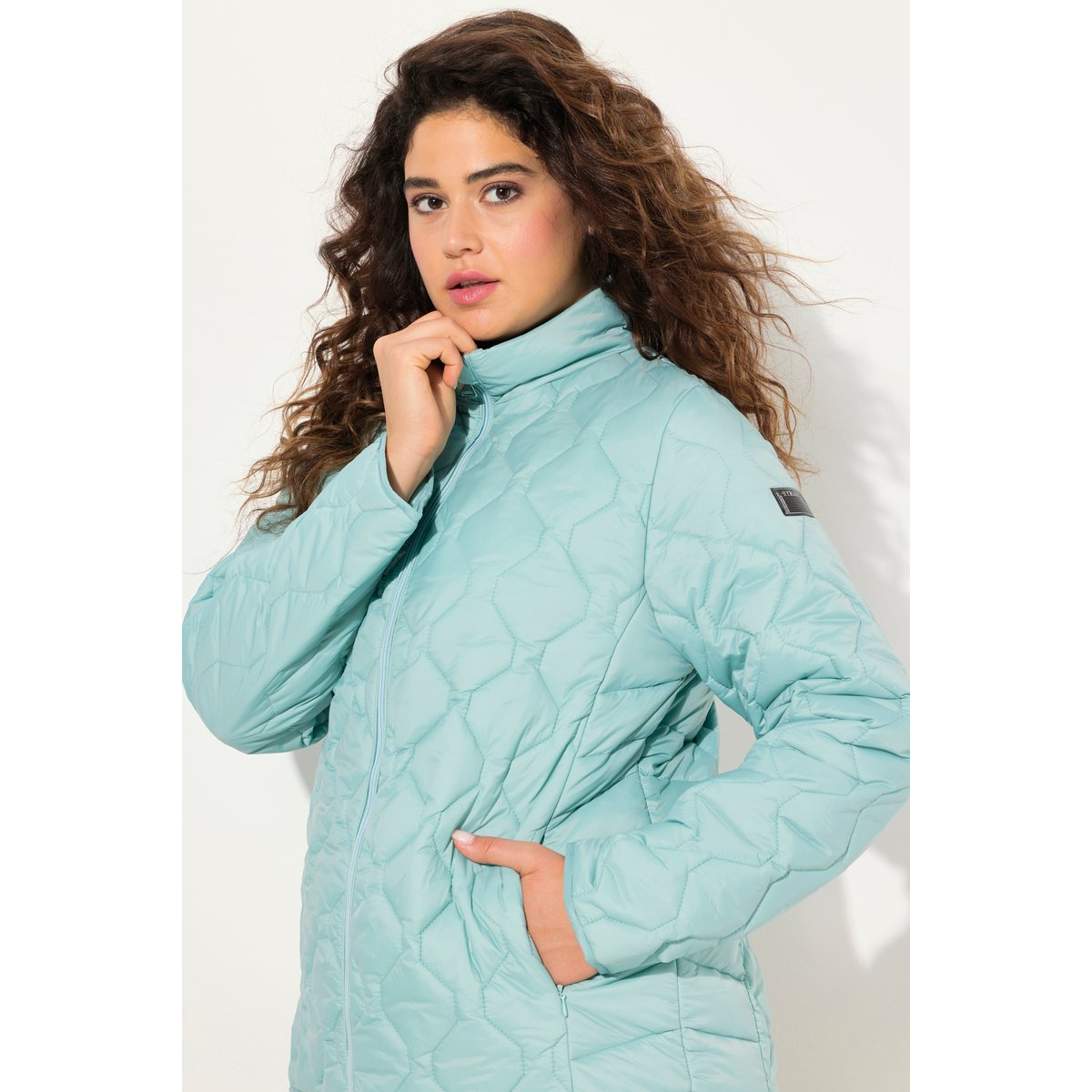 Veste matelassée légère HYPRAR glace bleue, ULLA POPKEN